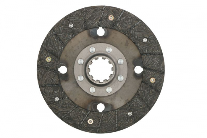 Disc ambreiaj organic (230mm) potrivit CASE IH 238 A, 250 B, 275, 276, 2300, 2350, 2424, 2444, 354, 374, 384, 424, 434, 444, 414; MAHINDRA 485, 575, 5005; MASSEY FERGUSON 16, 105, 133