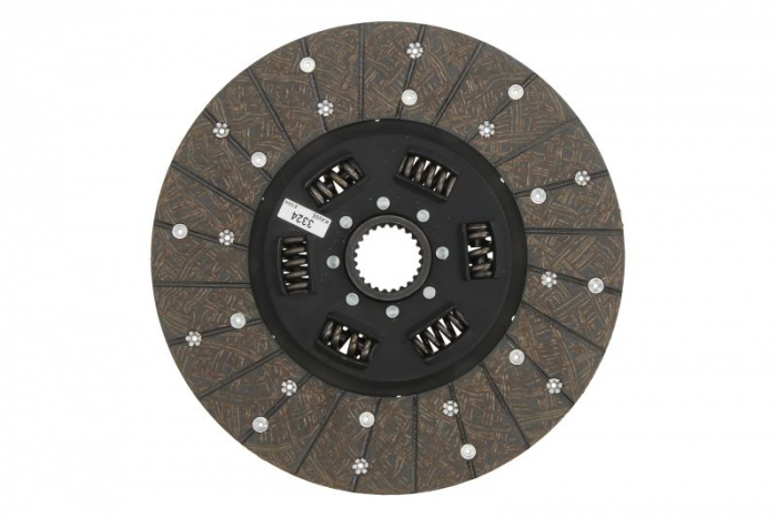 Disc ambreiaj organic (280mm) profil complet potrivit DEUTZ FAHR AGROCOMPACT, AGROCOMPACT F, AGROLUX, AGROPLUS; HUERLIMANN H, XA, XF, XN, XS; LAMBORGHINI AGILE, C 1000.3-F3L913
