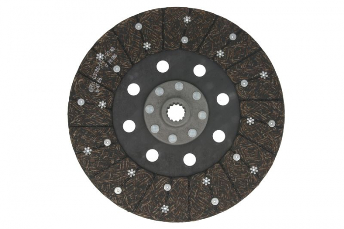 Disc ambreiaj organic (280mm) profil complet potrivit HUERLIMANN H; LAMBORGHINI 600, 700, 800, 900, C, CRONO, GRIMPER, PLUS, R; SAME ARGON, ASTER, FRUTTETO, ROCK, SOLAR 100.3P-90.3P