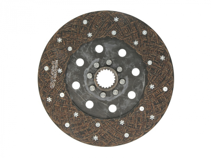 Disc ambreiaj organic (280mm) profil complet potrivit HUERLIMANN H; LAMBORGHINI 600, 700, CRONO, GRIMPER, PLUS, R; SAME ARGON, ASTER, FRUTTETO, ROCK, SOLAR, VIGNERON 1000.3A-105.3PA