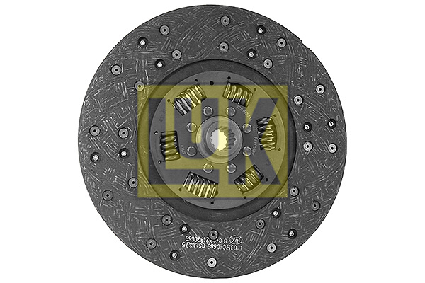 Disc ambreiaj organic (280mm) profil complet potrivit LAMBORGHINI R; SAME CONDOR, CORSARO, FALCON, MINITAURO, MINITAURUS, TAURUS, VIGNERON 100.3P-98.3L [4]