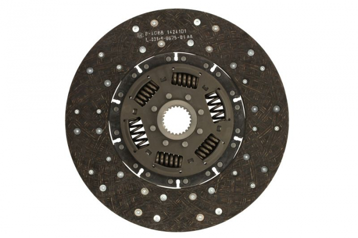 Disc ambreiaj organic (310mm) profil complet potrivit DEUTZ FAHR AGROCOMPACT F, AGROLUX, AGROPLUS; HUERLIMANN H, PRESTIGE, XA, XF, XN, XS; LAMBORGHINI 700, AGILE, C 1000.3WT-F4L913