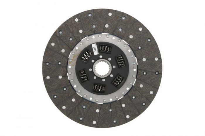 Disc ambreiaj organic (330mm) profil complet potrivit DEUTZ FAHR AGROLUX, AGROPLUS; HUERLIMANN H, XT; LAMBORGHINI GRAND PRIX, N, PREMIUM; SAME EXPLORER, EXPLORER 2, SILVER 1000.4A-F4L913T