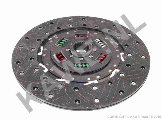 Disc ambreiaj organic (330mm) profil complet potrivit HUERLIMANN H, XT; LAMBORGHINI GRAND PRIX, N, PREMIUM; SAME EXPLORER, SILVER 1000.4A1-1000.4WT3 [2]