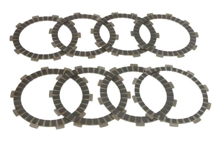 Disc ambreiaj potrivit HONDA CB, CBF, CBR, NSR, VFR; KTM DUKE, RC; SUZUKI GSF, GSR, GSX 390-900 1985-2017