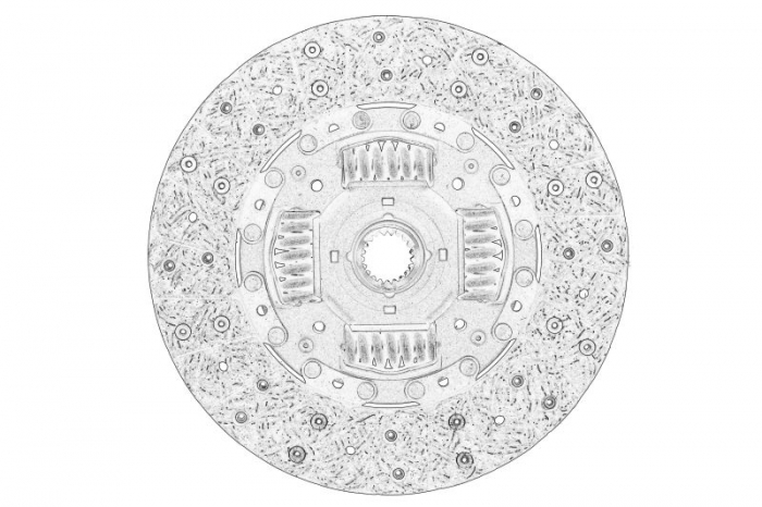 Disc ambreiaj potrivit ISUZU [2]
