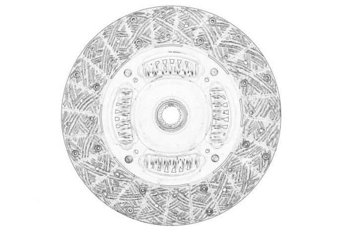 Disc ambreiaj potrivit ISUZU D-MAX II RZ4E-TC 03.17-12.22 [2]