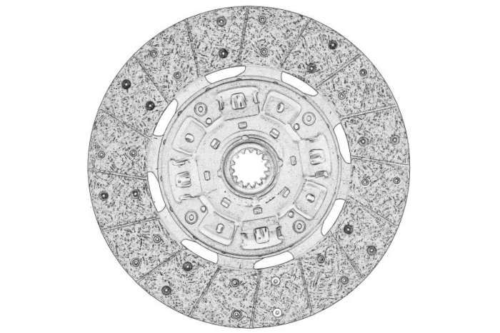 Disc ambreiaj potrivit ISUZU FORWARD F, GRAFTER, N (5TH GENERATION), N (6TH GENERATION) 4JJ1-TC-4JJ1-X 01.06-