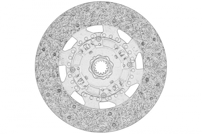 Disc ambreiaj potrivit ISUZU N (5TH GENERATION), N (6TH GENERATION) 4HK1-TC-4HK1-XS 10.05- [2]