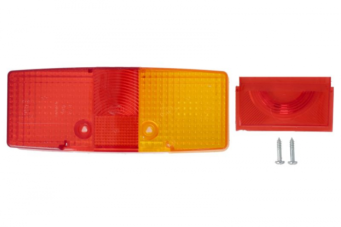 Dispersor stop dreapta (cu intermitent, cu stop, lumina de parcare, cu iluminare placuta) potrivit DEUTZ FAHR 11400 TTV, DX 4.31 2WD, DX 4.31 4WD, DX 4.51 2WD, DX 4.51 4WD, DX 4.56, DX 6.06, DX 6.16