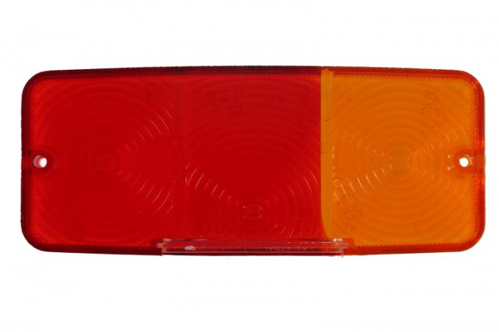 Dispersor stop stanga (portocaliu/rosu, cu intermitent, lumina de marșarier, cu stop) potrivit CASE IH 55, 60, 65, 70, 75, 80, 85, 90, 95; DEUTZ FAHR 310 ECOLINE, 60 A, 70; LANDINI 5500, 6500, 7500, 8 [2]