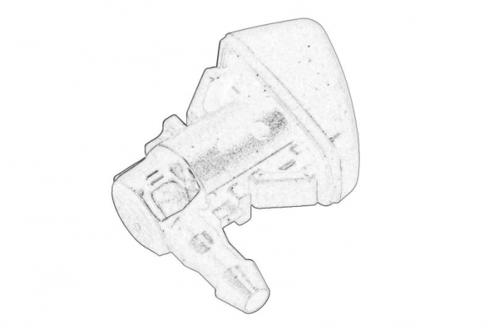 Diuza spalare parbriz fata stanga/dreapta potrivit JEEP LIBERTY 01.08- [2]