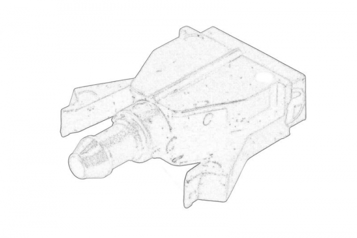 Diuza spalare parbriz fata stanga/dreapta potrivit SEAT ALTEA, LEON 1P, TOLEDO III 5P 03.04-07.15 [2]