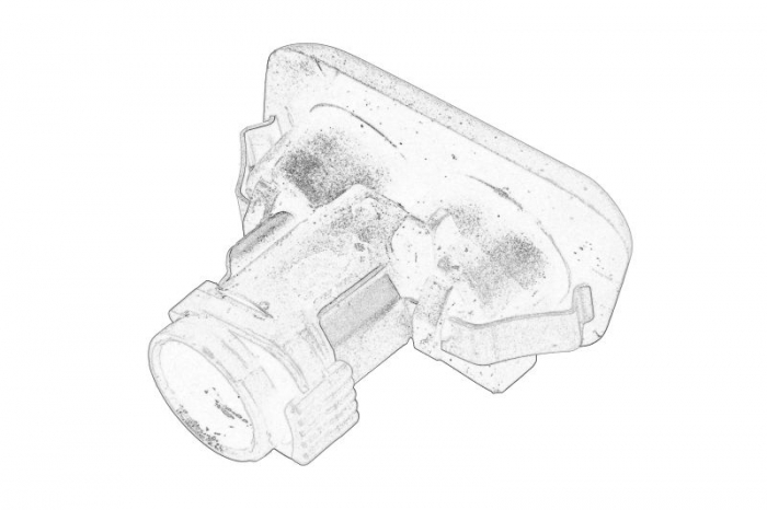 Diuza spalator far Dreapta potrivit BMW 5 (E39) 2.0-4.9 09.95-05.04 [2]