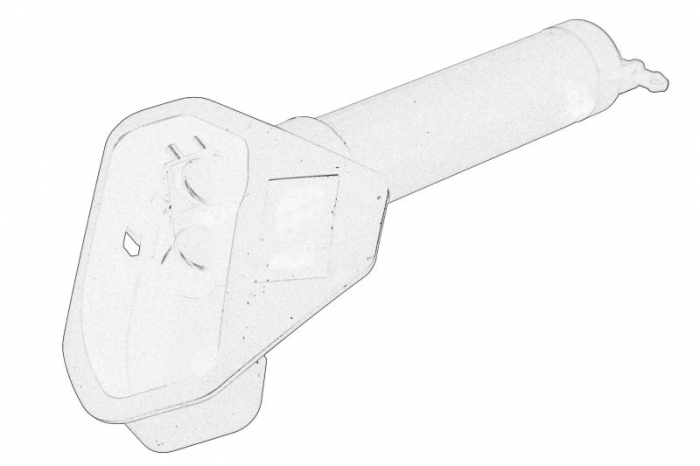 Diuza spalator far Stanga potrivit OPEL ASTRA J, ASTRA J GTC 1.3D-2.0D 09.09-