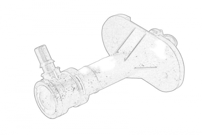 Diuza spalator parbriz dreapta potrivit AUDI A8 D5 3.0D-4.0H 06.17- [2]