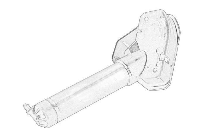 Diuza spalator parbriz dreapta potrivit OPEL ASTRA J 12.09-04.18 [2]