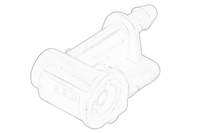 Diuza spalator parbriz Fata Dreapta Stanga potrivit RENAULT GRAND SCENIC III, MEGANE, MEGANE III, SCENIC III 11.08-03.17