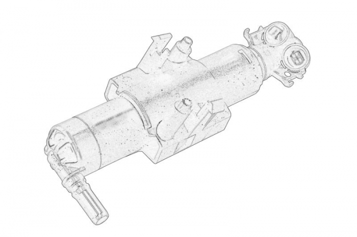 Diuza spalator parbriz Fata Stanga potrivit FORD KUGA II 03.13- [2]