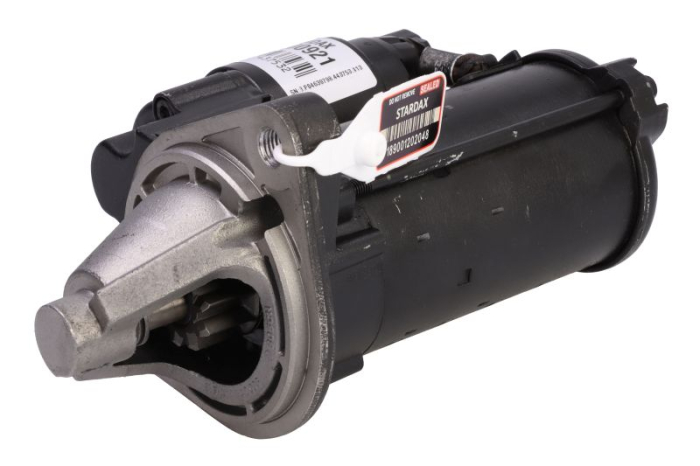 Electromotor (12V, 0,9kW, reconditionat profesional) potrivit HYUNDAI I10 I, I10 II, I20 I, I20 II; KIA RIO III, RIO IV 1.0-1.2LPG 08.08-