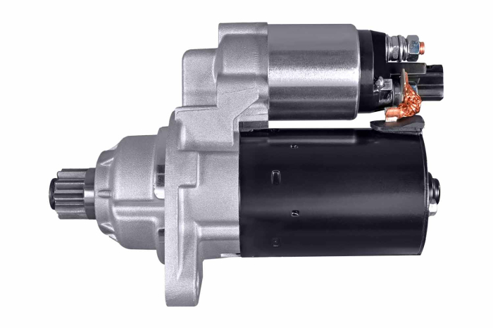 Electromotor (12V, 1,1kW) potrivit AUDI A1, A3, Q3, TT; SEAT ALTEA, ALTEA XL, CORDOBA, IBIZA III, LEON, TOLEDO III; SKODA FABIA II, OCTAVIA II, RAPID, ROOMSTER, SUPERB II, YETI 1.2-2.5 01.98-05.22