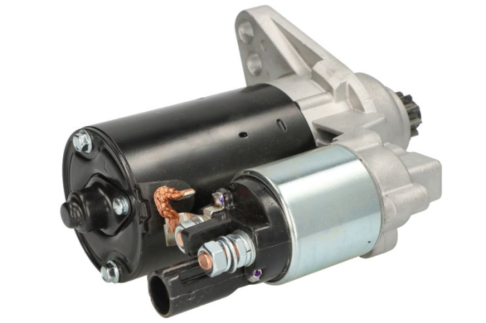 Electromotor (12V, 1,1kW) potrivit AUDI A1, A3, TT; SEAT ALTEA, ALTEA XL, IBIZA III, LEON, TOLEDO III; SKODA OCTAVIA II, SUPERB II, YETI; VW BEETLE, CC B7, EOS, GOLF PLUS 1.4-2.5 05.03-12.17 [2]