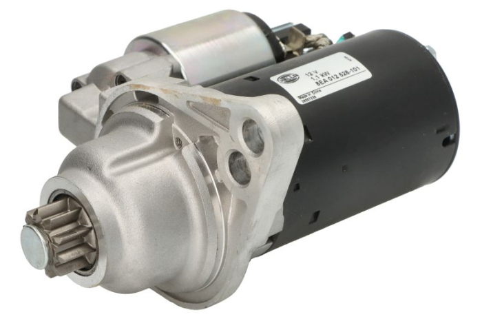 Electromotor (12V, 1,1kW) potrivit AUDI A3; SEAT ALTEA, ALTEA XL, LEON; SKODA OCTAVIA II, YETI; VW BEETLE, CADDY III, CADDY III MINIVAN, EOS, GOLF PLUS, GOLF PLUS V, GOLF VI 1.2-2.0CNG 02.03-07.19
