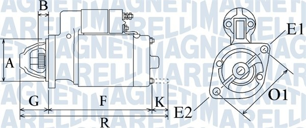 Electromotor (12V, 1,1kW) potrivit OPEL AGILA, ASCONA B, ASCONA C, ASTRA F, ASTRA F CLASSIC, ASTRA F KOMBI, ASTRA G, ASTRA G KOMBI, ASTRA H, ASTRA H GTC, ASTRA J, ASTRA J GTC 1.2-2.0 09.75-