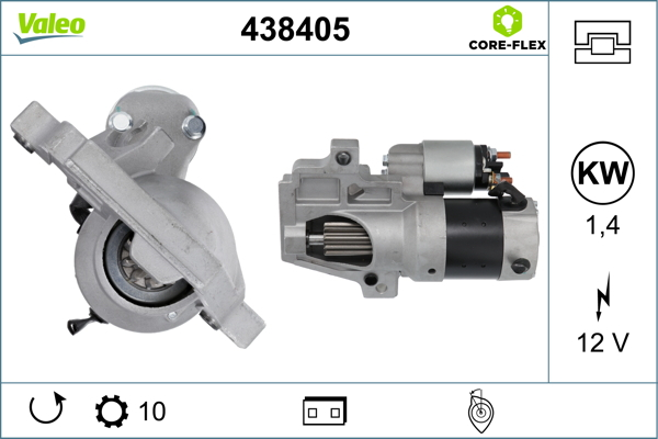 Electromotor (12V, 1,4kW) potrivit AUDI A3; SEAT ALHAMBRA; VW GOLF IV, SHARAN 1.8 1.9D 2.8 12.96-03.10