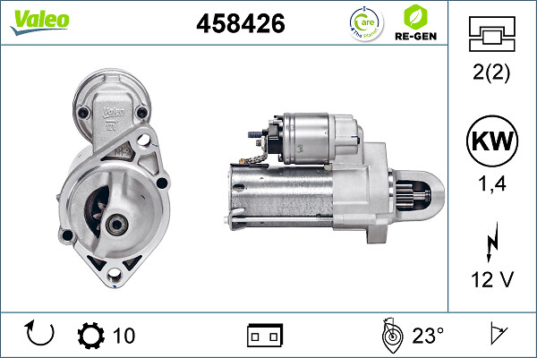 Electromotor (12V, 1,4kW) potrivit MERCEDES C (C204), C T-MODEL (S204), C (W204), CLS (C218), CLS SHOOTING BRAKE (X218), E (A207), E (C207), E T-MODEL (S212), E (W212), GL (X166) 2.2D-6.0 01.09-