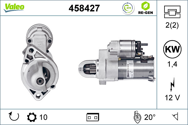 Electromotor (12V, 1,4kW) potrivit MERCEDES C (C204), C T-MODEL (S204), C (W204), CLS (C218), CLS SHOOTING BRAKE (X218), E (A207), E (C207), E T-MODEL (S212), E (W212), GLK (X204) 3.0 3.5 06.08-