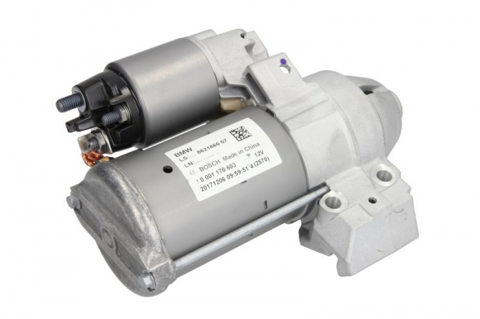Electromotor (12V, 1,7kW) BMW Seria 1 (F20), 1 (F21), 2 (F22, F87), 2 (F23), 3 (F30, F80), 3 (F31), 3 GRAN TURISMO (F34), 4 (F32, F82), 4 (F33, F83), 4 GRAN COUPE (F36), 5 (G30, F90), 5 (G31) 1.5-2.0  [2]