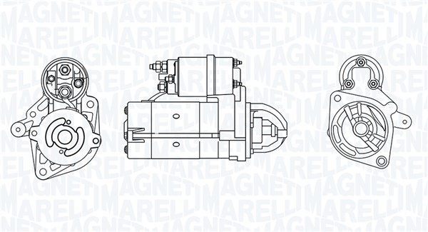 Electromotor (12V, 1,8kW) potrivit BMW 3 (E46), 5 (E39) 2.0 2.0D 03.98-09.03