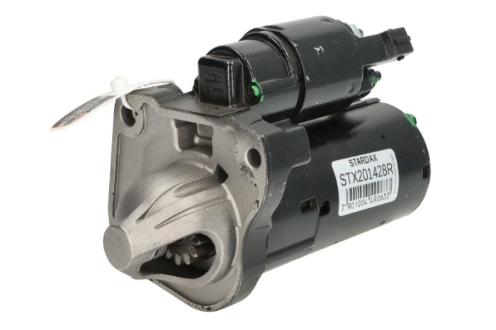 Electromotor (12V, 1,8kW, reconditionat profesional) potrivit DS DS 3; CITROEN C-ELYSEE, C3 II, C4 CACTUS, DS3; PEUGEOT 2008 I, 208 I, 208 HATCHBACK, 301 1.2 1.2LPG 03.12-