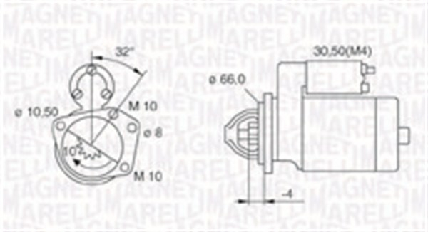 Electromotor (12V, 2,2kW) potrivit NISSAN INTERSTAR, PRIMASTAR; OPEL MOVANO A, VIVARO A; RENAULT AVANTIME, ESPACE III, LAGUNA I, LAGUNA II, MASTER II, SAFRANE II, TRAFIC II 2.2D 2.5D 03.96-