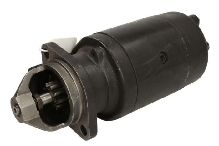 Electromotor (12V, 2,7kW, reconditionat profesional) potrivit ACME 1100, 1200, 1300; AGRIA 4900; BPM 570, 620S, 620SH; HAKO 2000; MOSA 1300, 7000, 220T, 270CB, 270CF, 280, 350CB, 350CSB; PASQUALI 959