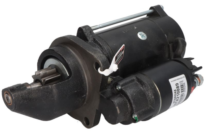 Electromotor (12V, 3,2kW, reconditionat profesional) potrivit MASSEY FERGUSON 3625 A 2WD, 3625 A 4WD, 3625 F 2WD, 3625 F 4WD, 3625 GE, 3625 V, 3630 A 2WD, 3630 A 4WD, 3635 F, 3635 GE, 3635 V, 3640 A 2