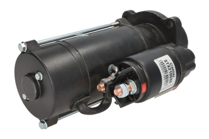 Electromotor (12V, 4,2kW, reconditionat profesional) potrivit ATLAS 3152; BARBER GREENE 131, 140, 141; BEDFORD TL 1000 330, TL 1260 330, TL 1630 330 TURBO, TL 860 330; BOBCAT 963, 963G; CASE IH 1820 [2]