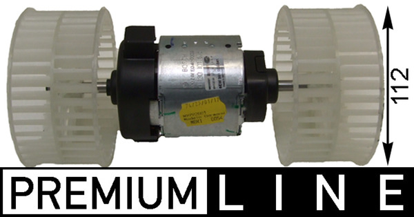 Electromotor ventilator habitaclu (24V) potrivit MERCEDES ACTROS MP2 / MP3 dupa 2002 [3]