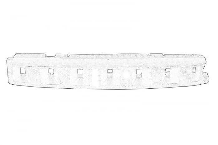 Element bara (absorber, spuma) fata SKODA FABIA II, ROOMSTER, ROOMSTER PRAKTIK 1.2-1.9D intre 2006-2015