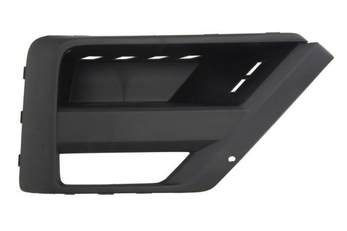 Element bara Dreapta (Inferior, cu orificii lampa ceata, plastic, negru, THATCHAM) potrivit VW CRAFTER 09.16- 09.16-