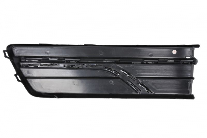 Element bara fata dreapta (cu dungă acoperită cu crom, plastic, negru) potrivit VW PASSAT B7 FL USA 01.16-12.19 [2]