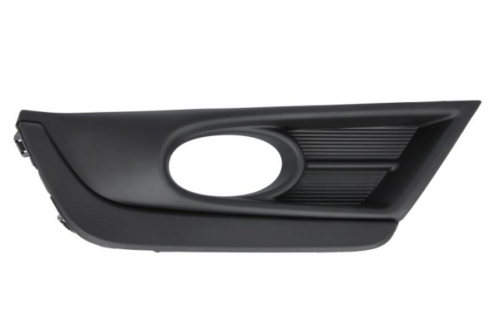 Element bara fata dreapta (cu dungi negre, cu orificii lampa, plastic, negru) potrivit HONDA CR-V V 12.16-06.23