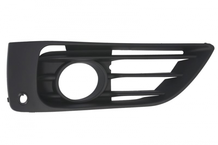 Element bara fata dreapta cu locas proiector cu orificii pentru senzori de parcare, plastic, negru potrivit BMW 2 Active Tourer F45, F46, 2 Gran Tourer F46 09.14-12.18