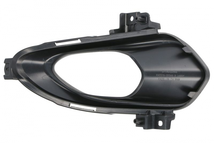 Element bara fata dreapta (cu orficii lampa ceata, abs, negru, BASIS) potrivit KIA CEED II JD 05.12-06.15 [2]