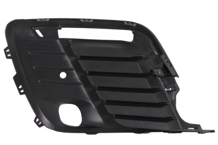 Element bara fata dreapta (cu orficii lampa ceata, cu orificii senzori parcare, plastic, negru) potrivit PEUGEOT TRAVELLER dupa 2016 [2]