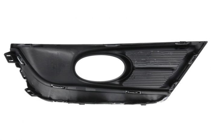 Element bara fata stanga (cu dunga crom, cu orificii lampa ceata, plastic, negru) potrivit HONDA CR-V V 12.16-06.23 [2]