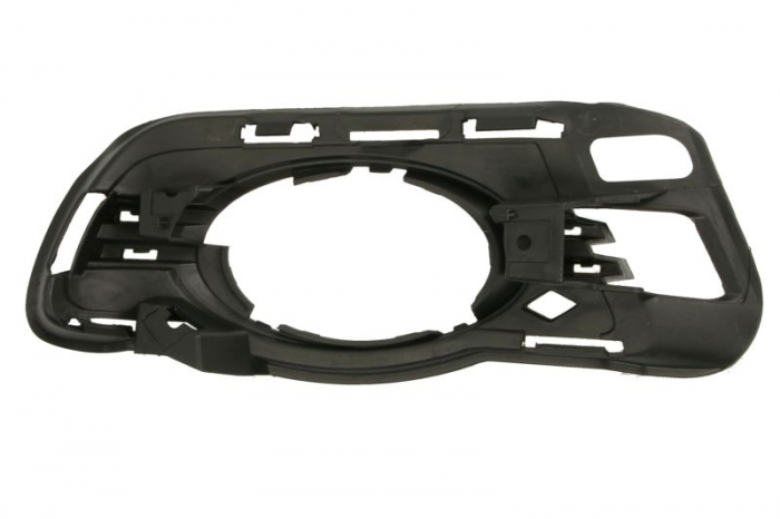 Element bara fata stanga cu locas proiector negru mat, AVANTGARDE potrivit MERCEDES C-KLASA W204 01.07-03.11 [2]