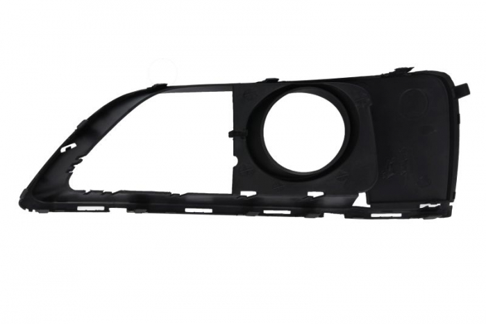 Element bara fata stanga (cu orficii lampa ceata, plastic, negru, LUXURY) potrivit BMW 2 Active Tourer F45, F46, 2 Gran Tourer F46 09.14-12.18 [2]