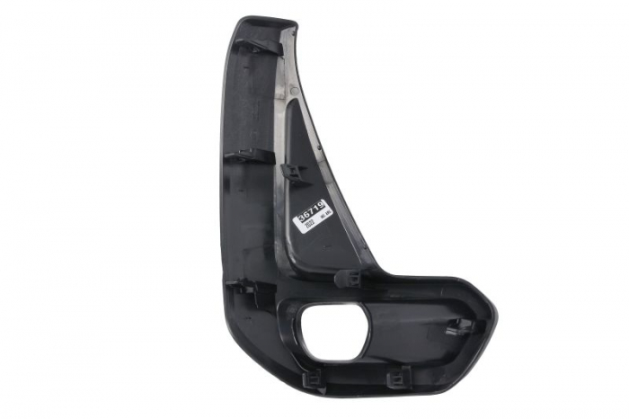 Element bara fata stanga (cu orificii lampa ceata, plastic, negru) potrivit TOYOTA HILUX VIII dupa 2020 [2]